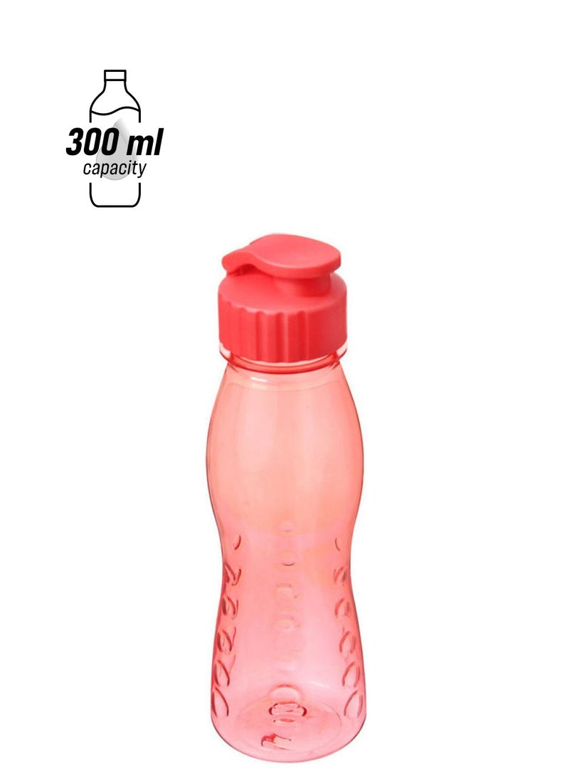 Neoflam Plastic Water Bottle Red/Clear 7.6x7.8x25.6cm