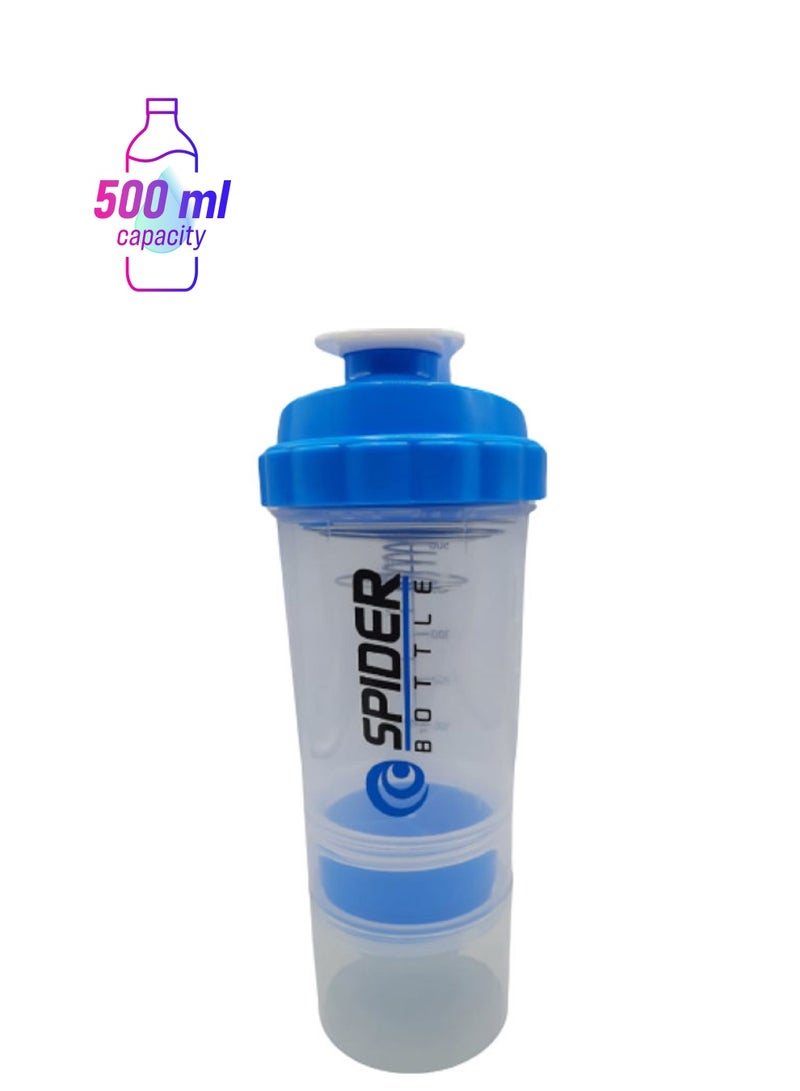 سبايدر بوتل شاكر بروتين متعدد المقصورات - Image 1