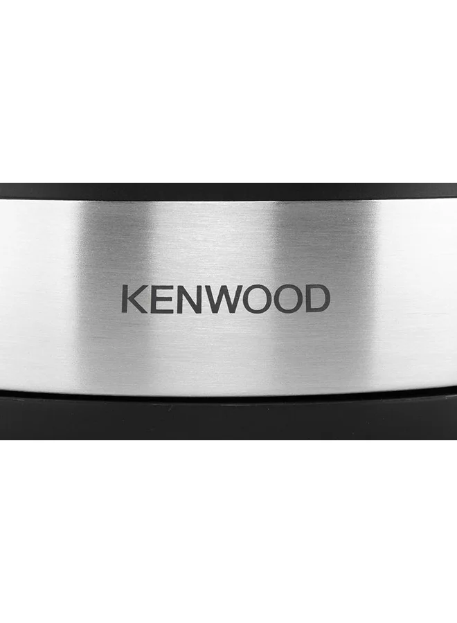 KENWOOD Kettle, Removable Mesh Filter, Plastic, 1.7 L 2200 W ZJP01.AOBK Black&Silver