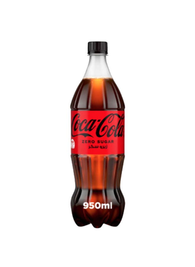 Coca-Cola Coke Zero PET 0.95Liters  - Image 1