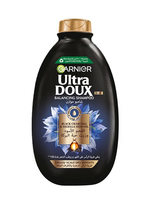 Ultra Doux Black Charcoal & Nigella Seed Oil Purifying & Shine Shampoo 600ml