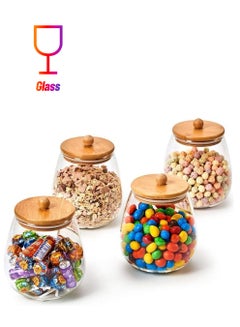XiuWoo 4-Piece Airtight Glass Jar Set 1000 x 4ml  - Image 1