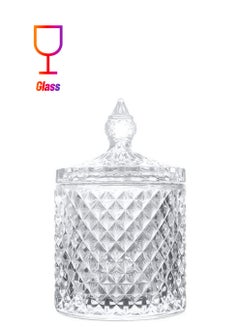 XiuWoo Food Storage Glass Jar Clear 10cm  - Image 1
