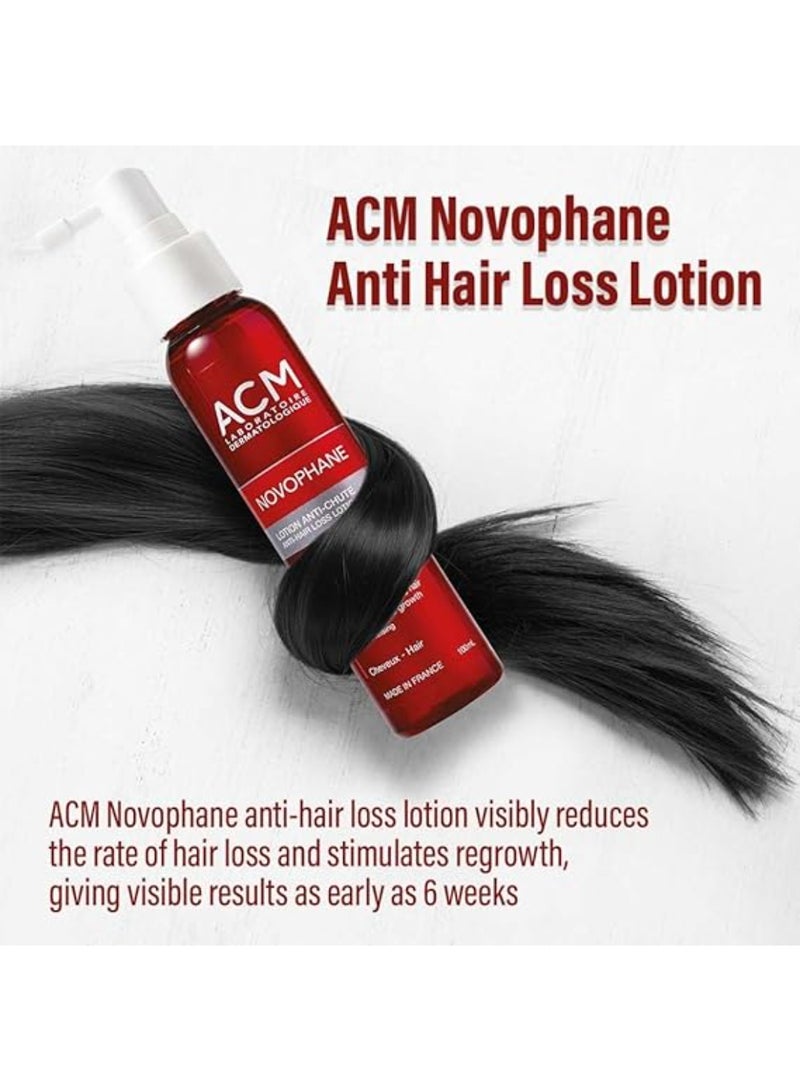 اكم لابرتوري ديرماتولوجيك لوشن نوفوفان مضاد لتساقط الشعر شفاف 100ملليلتر - Image 4