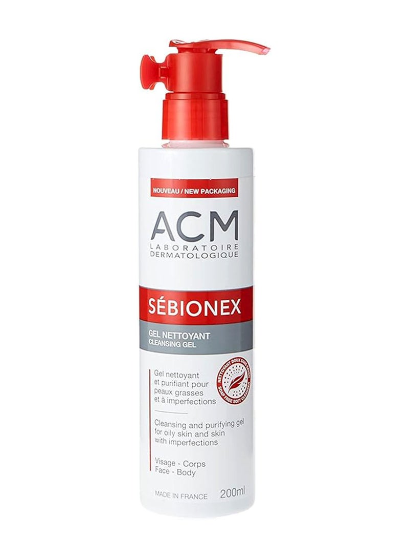 Sebionex Cleansing Gel Clear 200ml