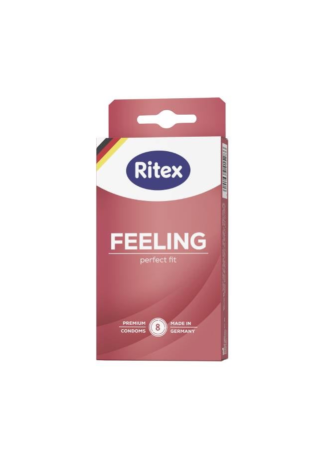 Ritex - Condom FEELING (Perfect Fit) Pack of 8 - Image 1