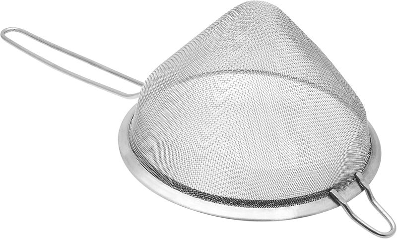 راج مصفاة مخروطية الشكل من الستانلس ستيل فضي 38.5x12.2x18سم - Image 4