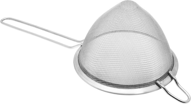 راج مصفاة مخروطية الشكل من الستانلس ستيل فضي 16سم - Image 4