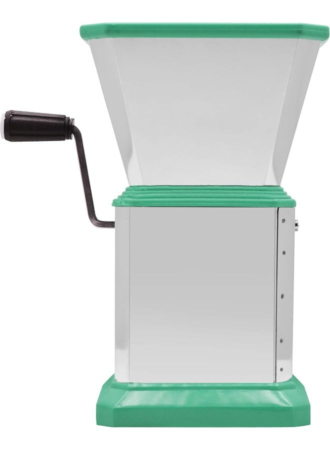 أكشن قطاعة خضروات وفواكه جافة من الفولاذ أخضر - Image 1