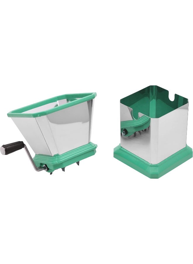 أكشن قطاعة خضروات وفواكه جافة من الفولاذ أخضر - Image 3