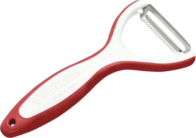 أكشن مقشرة خضراوات معدنية قابلة للتحريك أزرق - Image 4