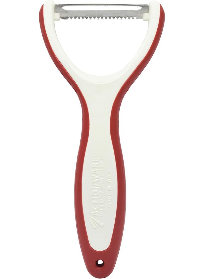 أكشن مقشرة خضراوات معدنية قابلة للتحريك أزرق - Image 2