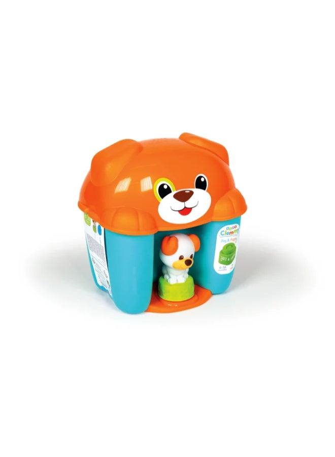 Clementoni - 7-Piece Dog and Puppy Blocks Set - Image 1