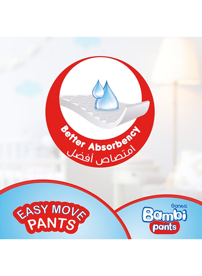 سانيتا بامبي عبوة حفاضات بامبي كلوت، الصندوق الجامبو، مقاس 4، كبير 8-14 كجم، من 100 قطعة - Image 5