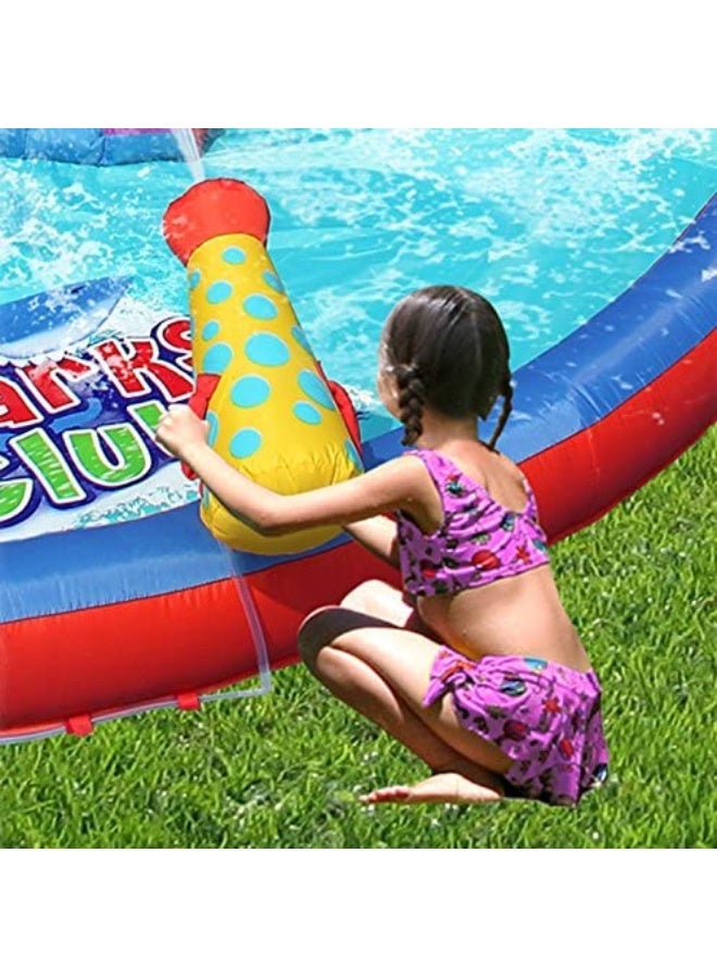 Happy Hop Shark Club Slide 450 X 320 X 240 cm 240cm - Image 4