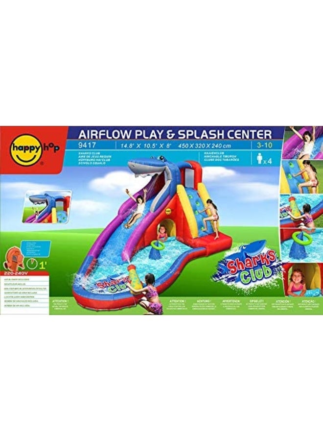 Happy Hop Shark Club Slide 450 X 320 X 240 cm 240cm - Image 2