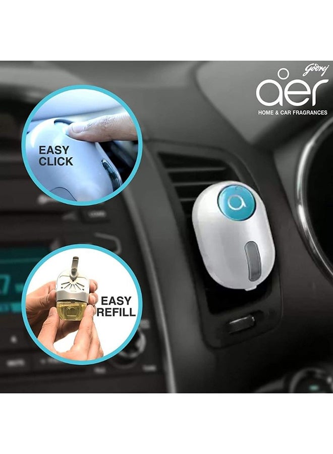 Godrej aer Click Car Vent Air Freshener Cool Surf Blue 10g Cool Surf Blue - Image 5