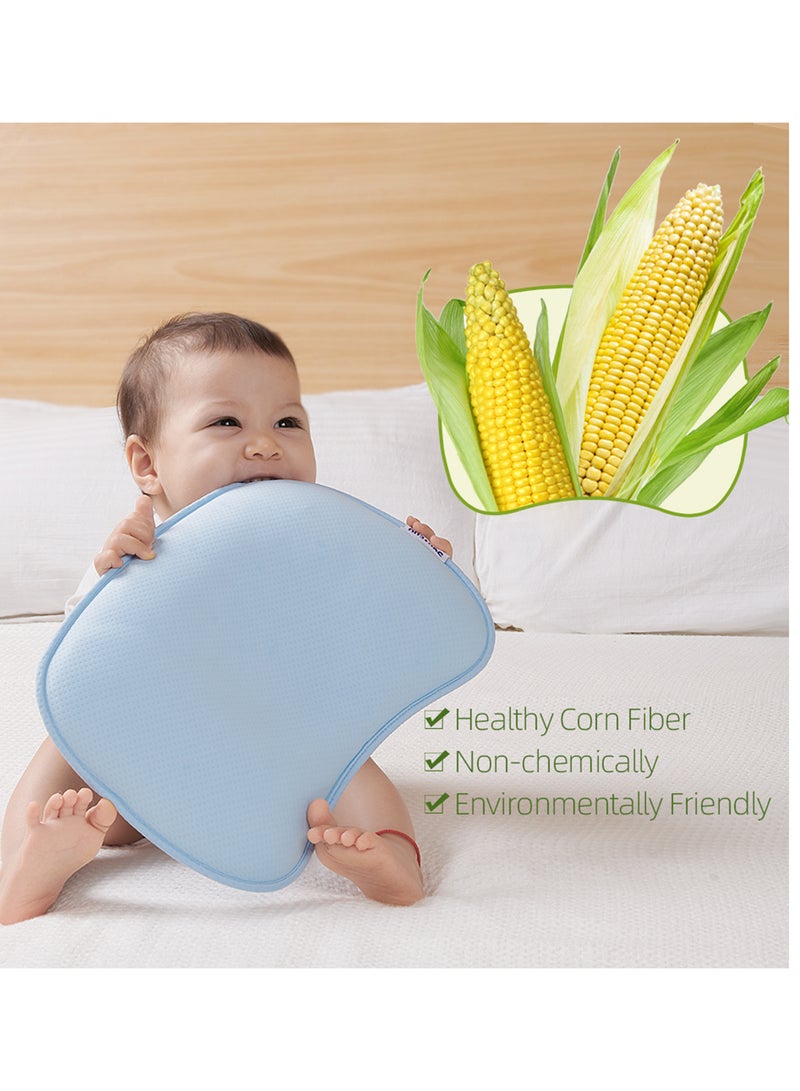 Sunveno - Dupont Infant Head Shaper Pillow Blue - Image 1