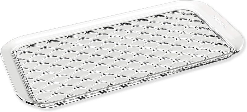 تسكوما صينية دايموند جلانس فضي 37 x 18سم - Image 1