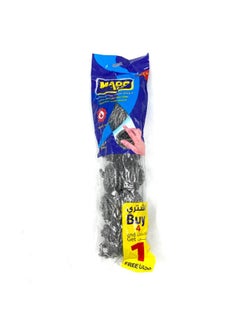 Maog Stainless Steel Scourer, 4+1 Free Silver 