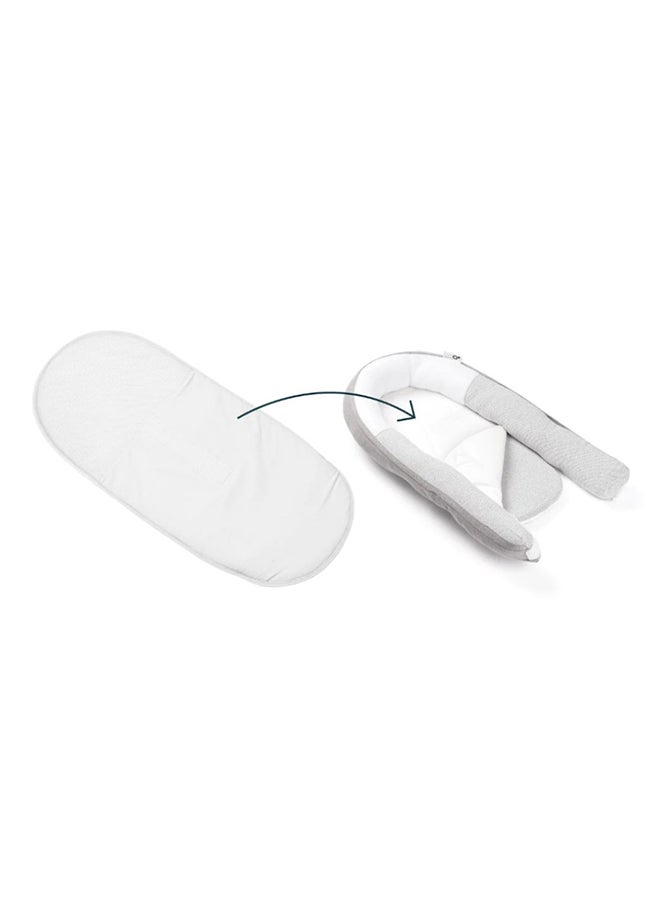 Doomoo - Cocoon Pad Additional Insert For Cocoon Baby Cot Bumpersmattress For Evolutive Cuddly Nest And Cushion For Bed, Pram, Cradleoptimal Sleeping Conditions And Security - Image 1