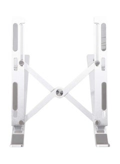 Generic Aluminium Foldable Stand  Notebook Support Laptop Base Macbook Pro Holder Adjustable Bracket Silver 
