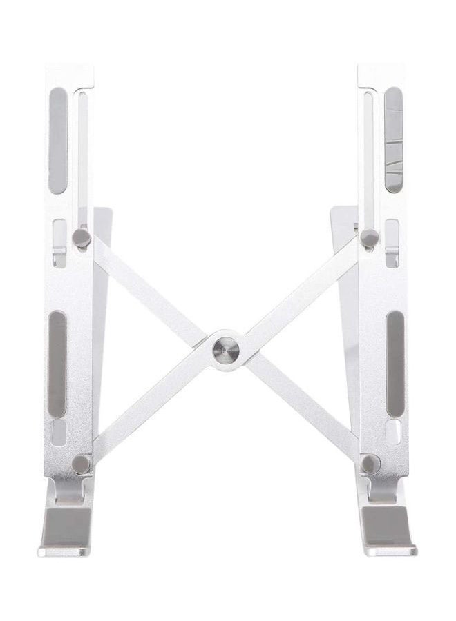 Generic Aluminium Foldable Stand  Notebook Support Laptop Base Macbook Pro Holder Adjustable Bracket Silver 