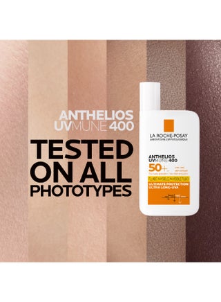 La Roche-Posay Anthelios Facial Sunscreen Invisible Fluid Duo SPF50 1+1 PROMO PACK 100ml - view 4