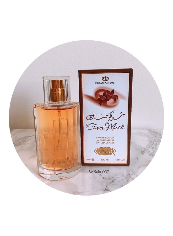 Al Rehab Choco Musk Perfume Natural Spray 50ml - Image 1