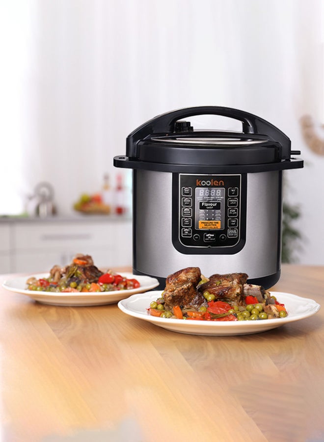 كولن جهاز طهي بالضغط الكهربائي 10 L 1600 W 816106004 أسود/ فضي  - Image 4