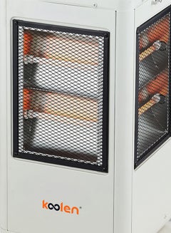 كولن مُدفئ غرفة 2000 واط 2000 W 807102021 رمادي/ أبيض/ أسود  - Image 3