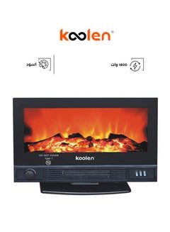 كولن مدفأة غرفة بإضاءة LED بقوة 1800 وات 1800 W 807102017 أسود/ برتقالي/ أصفر  - Image 1