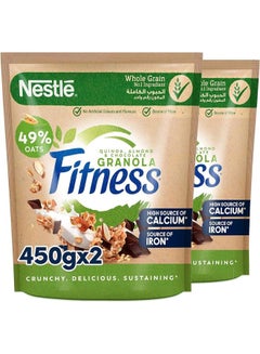 Fitness Fitness Granola With Quinoa Almond And Chocolate Chocolate 450grams Pack of 2  - Image 1