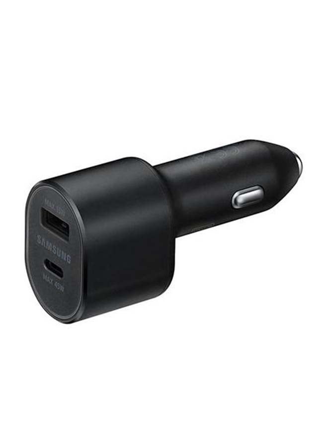 Samsung Super Fast Dual Car Charger With USB-C - Image 1
