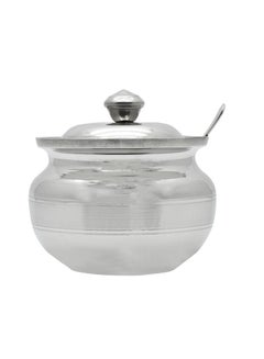 Stainless Steel Ghee Pot Storage Container Silver 300ml