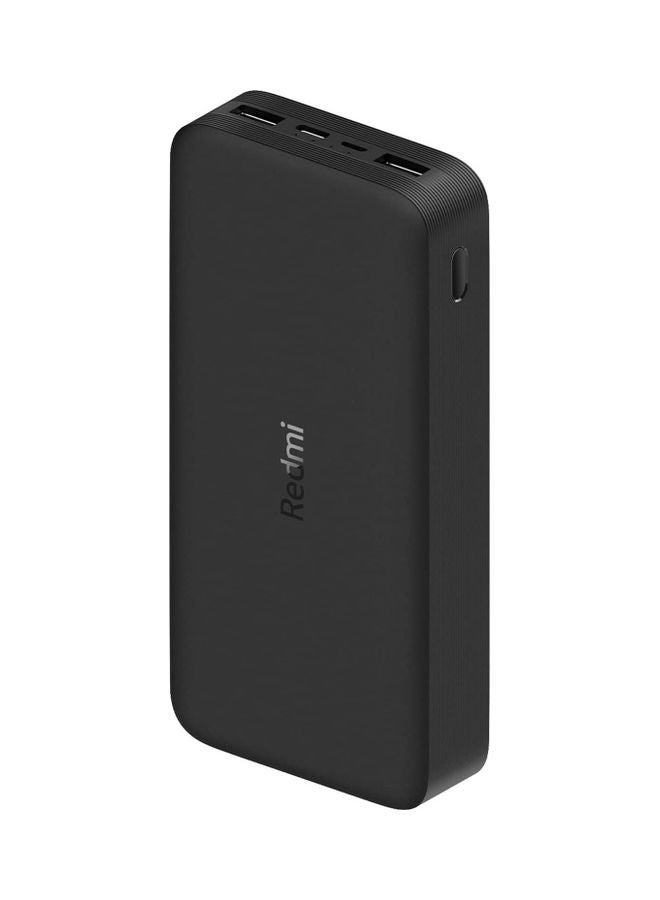 Xiaomi 20000 mAh Redmi 18W Fast Charging Power Bank Black - Image 1