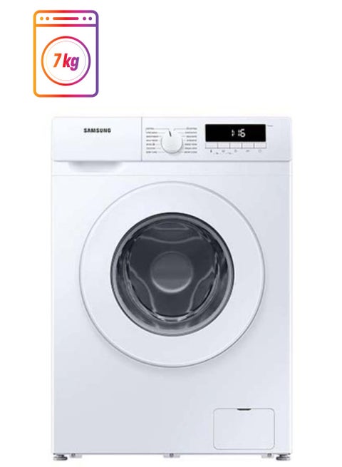 7 Kg Front Load Washing Machine With Digital Inverter Technology, Quich Wash, Eco Drum Clean, 1200 RPM 1800 W WW70T3020WW/GU White