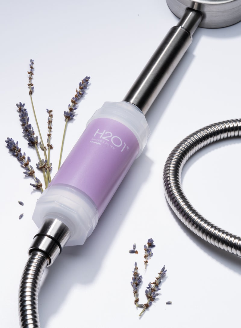 H201 Lavender Shower Filter purple 160grams  - Image 2