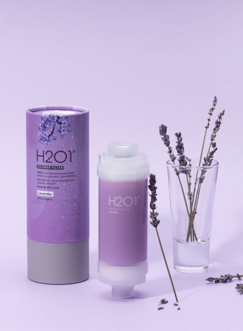 H201 Lavender Shower Filter purple 160grams  - Image 3