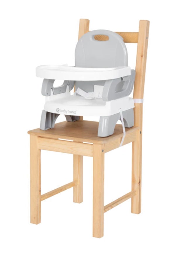 babytrend Portable High Chair - Ice Grey  - Image 5