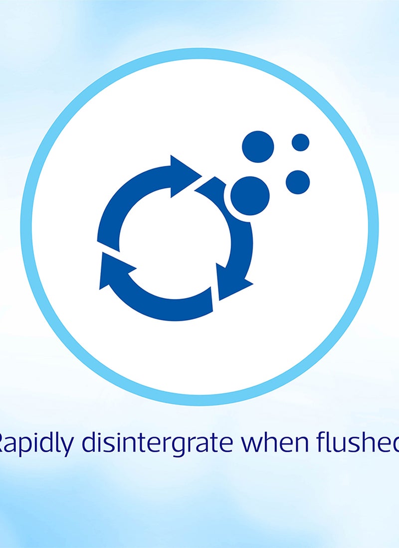 سانيتا بكرة مناديل جيبسي بقطع كبير من 1000 ورقة أبيض - Image 4