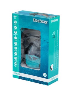 Bestway Hydro-Pro Seaclear Flowtech Snorkeling Mask - 1 Mask,2 Snorkel, 1 Assorted Colors 37cm  - Image 1