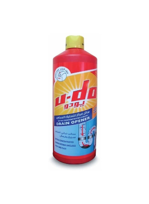 Drain Opener Extra Concentrated Liquid, 1000ml Clear