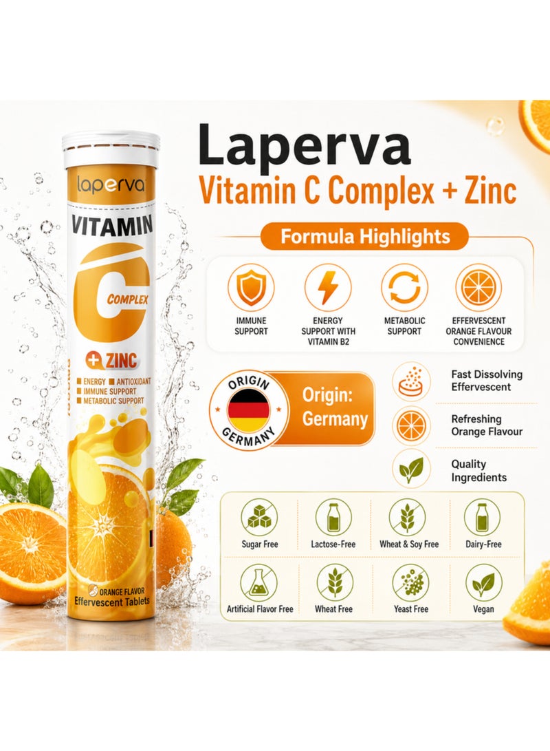 Laperva Vitamin C Complex Plus Zinc - 20 Tables - Image 4