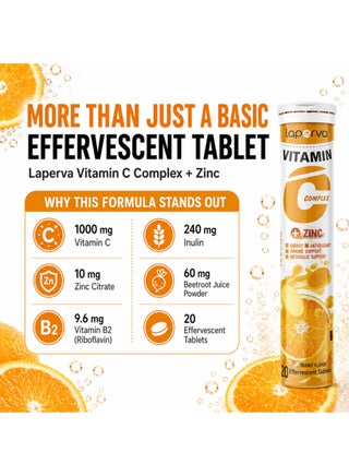 Vitamin C Complex Plus Zinc - 20 Tables - view 3
