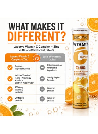 Vitamin C Complex Plus Zinc - 20 Tables - view 2