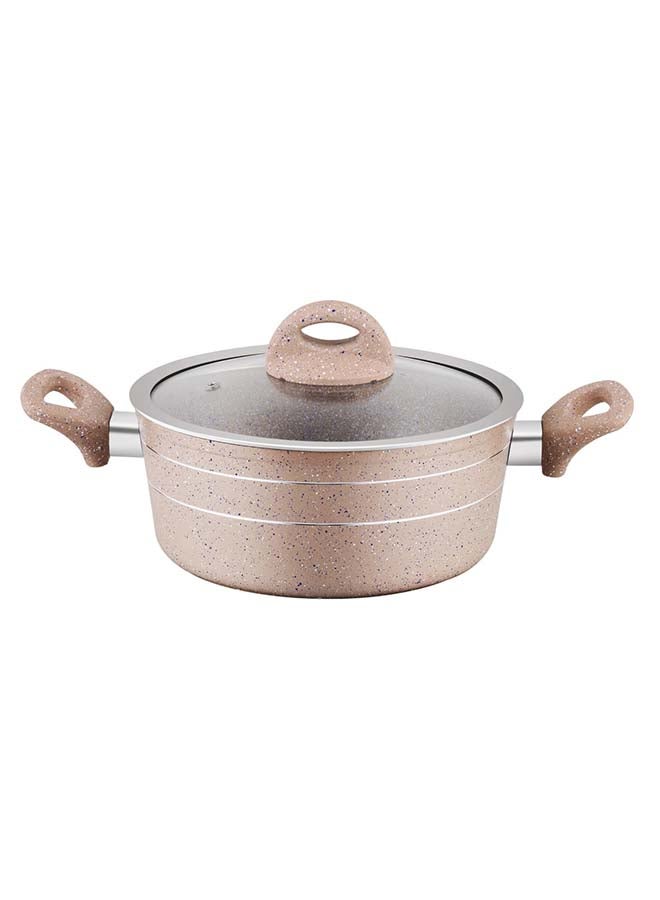 Royalford - Smart Granite Series Casserole Forged Aluminium Durable Granite Coating 22Cm 22X9.5Cm Multicolor Multicolor 22Cmcm - Image 1