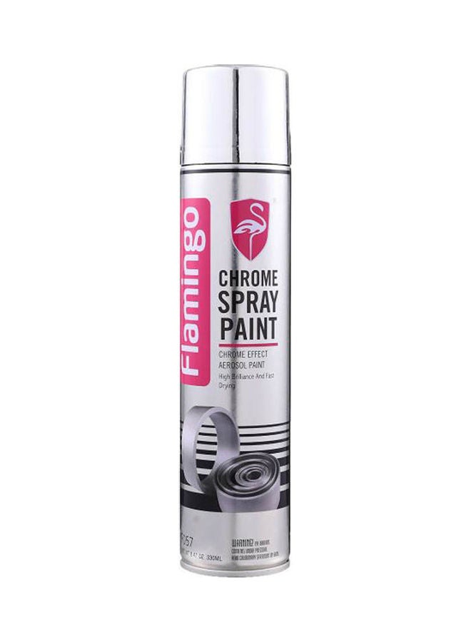 Flamingo Chrome Spray Paint Silver 330 Ml