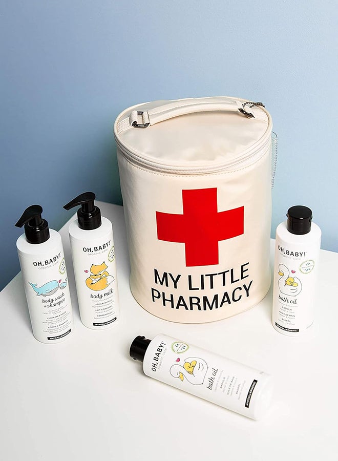 حقيبة للأدوية مطبوعة بعبارة "My Little Pharmacy" - pnsku/N44739635A/45/_/1733403427/491b2f54-bc93-488e-95ef-a1eed502d801