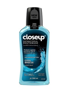 Closeup Cool Breeze Antibacterial Mouthwash Blue 300ml  - Image 1